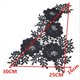 thumbnail image 3 of Apliques de Escote Sunnimix 1 Par Bordado Negro, 3 of 8