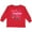 Red, variant on Inktastic Cupid is Promoting Me to Big Sister Girls Long Sleeve Toddler T-Shirt