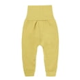 thumbnail image 6 of XAOFW Baby Boys Girls Outfits Long Sleeve Solid Color Top And Elastic Pants 2 Piece Everyday Sets For Toddlers Kids Comfortable Clothes Sets 3-4 Years, 6 of 7