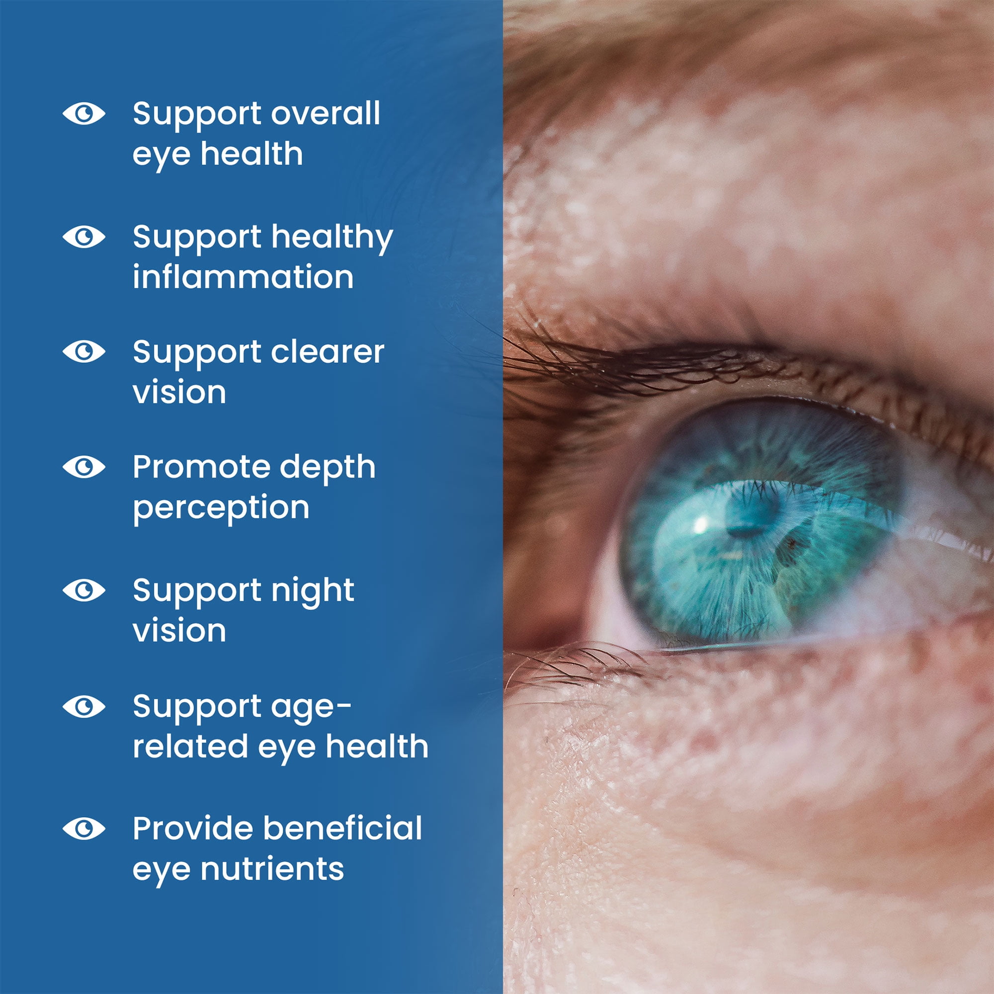 Clinical Effects Eye Health Supplement - AREDS2 Study Based Formula - 60 Capsules