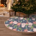 thumbnail image 5 of Sikiie Pigs 1 Nativity Christmas Tree Skirt, Jesus Christian Winter Holiday Tree Mat Decoration(30-48IN)48", 5 of 6