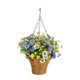 thumbnail image 1 of Colgador de puerta Gloria Cesta Adorno colgante Guirnalda Simple Hecha a mano Corona de flores artificiales 30 cm x 43 cm x 25 cm, 1 of 9