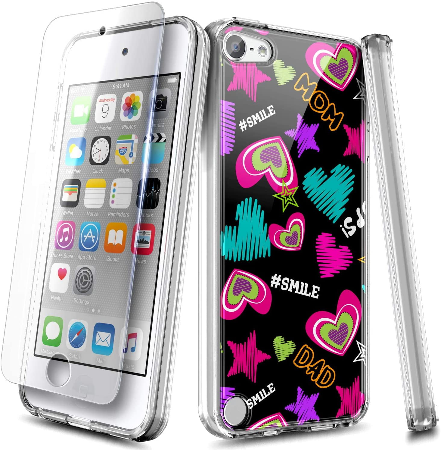 Nagebee Case for iPod Touch 7, iPod Touch 6 5 with Screen Protector ...