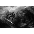 thumbnail image 2 of Hessel, Christoph 32x23 White Modern Wood Framed Museum Art Print Titled - Surfing To Kingdom Come, 2 of 4