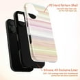 thumbnail image 4 of Pastel Watercolor Stripe Phone Case, Soft Rainbow Gradient iPhone Cover, Minimalist Artistic Protective Case for iPhone 16 15 14 13 12 11 Pro Plus Max Mini, 4 of 6