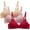 Multicolor1, variant on 3 Pack Seamless Bras for Women No Underwire Back Closure Bra Comfort Adjustable Straps Small Cups Ladies Bralette