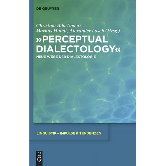 Linguistik - Impulse & Tendenzen "Perceptual Dialectology", Book 38, (Hardcover)