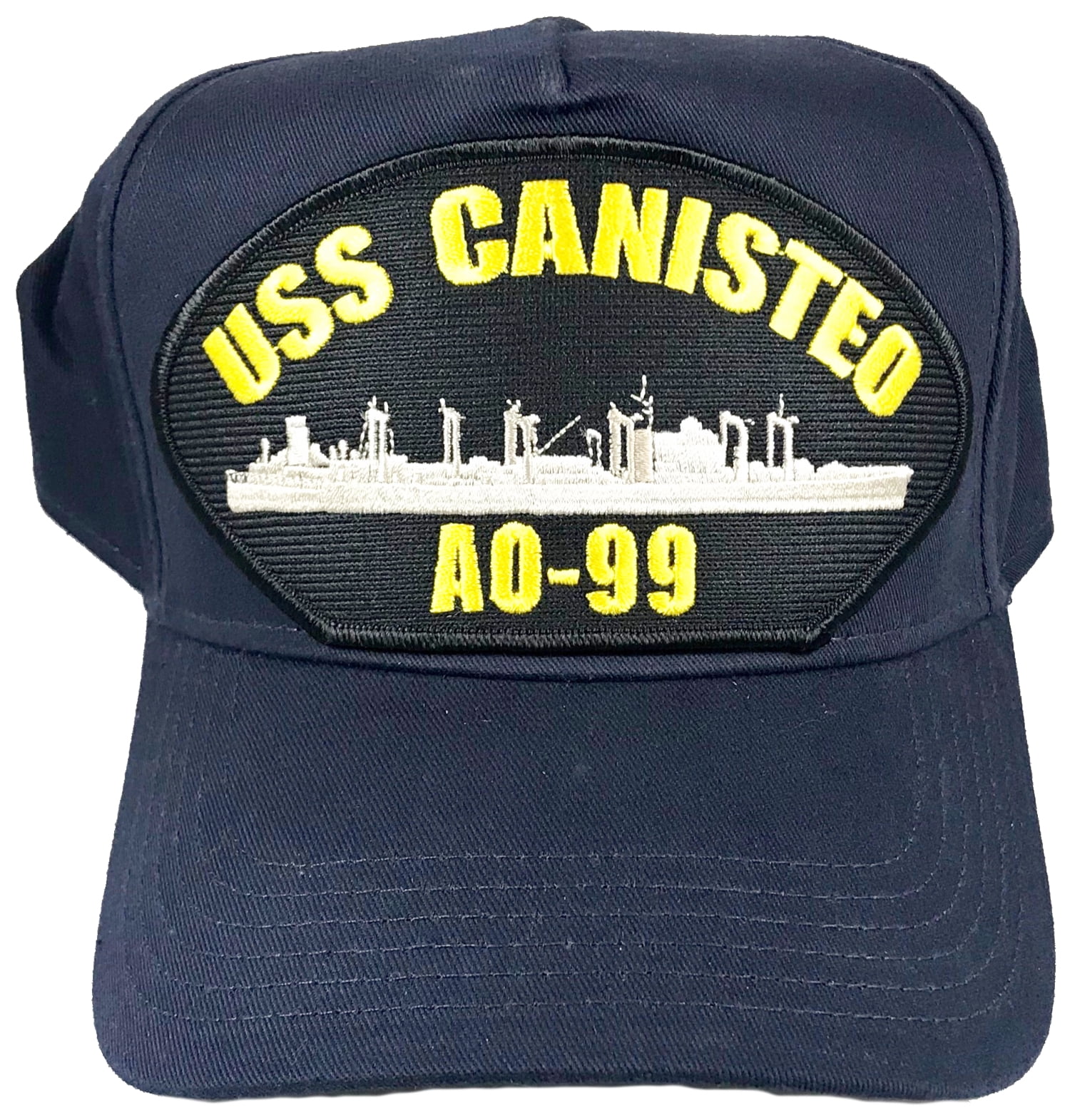 Buy Navy Blue USS CANISTEO AO-99 Ship HAT at Ubuy Kuwait