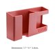 thumbnail image 3 of Caja De Almacenamiento Soporte de almacenamiento para teléfono de montaje en pared con estante colgante para teléfono de 2 compartimentos para oficina en casa Likrtyny  Para estrenar, 3 of 6