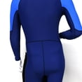 thumbnail image 4 of Diving snorkeling surfing suit zipper full wetsuit for M, 4 of 8