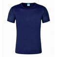 thumbnail image 5 of Uqiangy Workout Tops for Women Quick Dry Gym Running Hiking Tops Yoga Shirts Short Sleeve Athletic Tops with Side Slits Running Gym Tee Top Workout Shirts Breathable T-Shirts Blue 3XL, 5 of 5