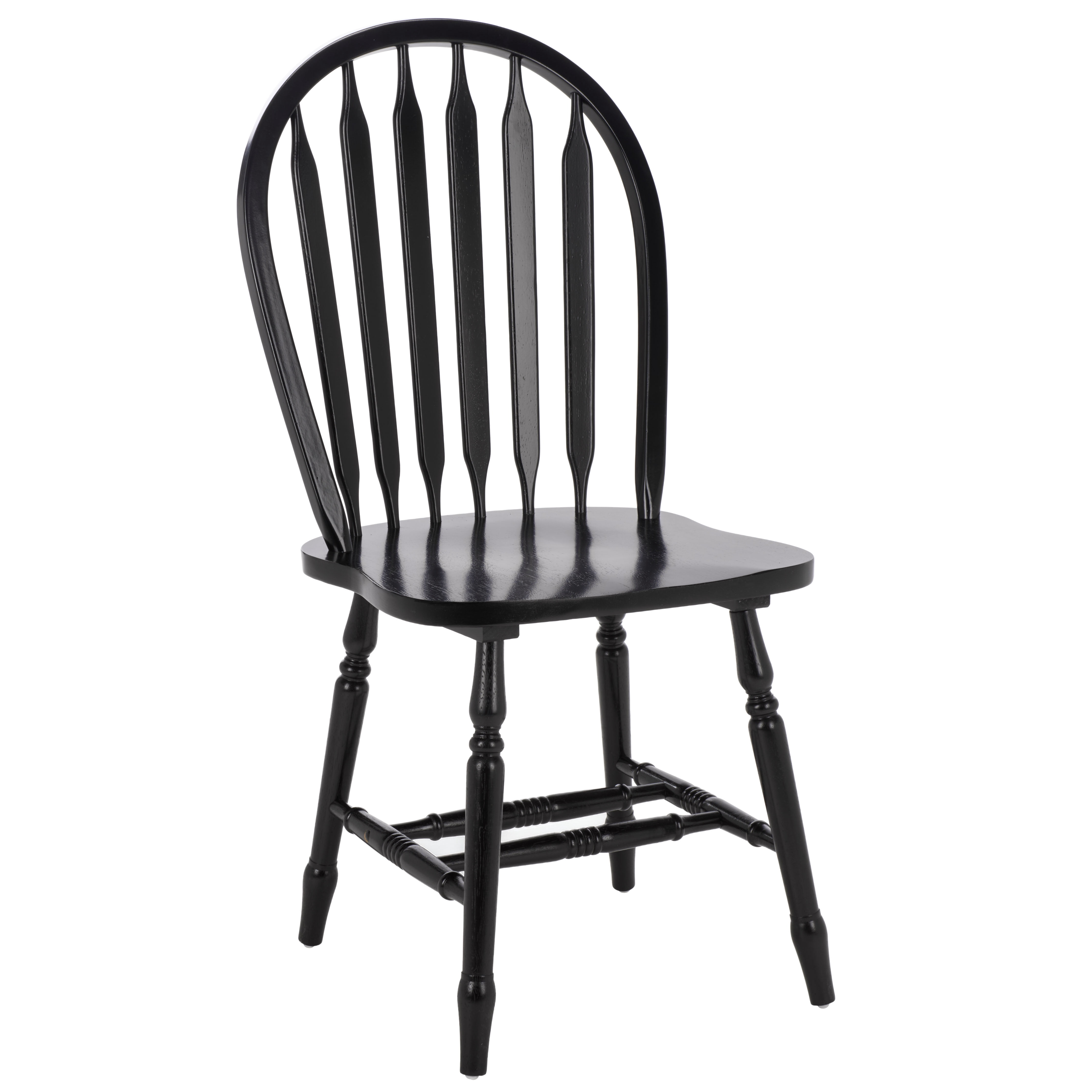 Safavieh Fazel Wood Dining Chairs, Black (Set of 2)