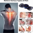 thumbnail image 2 of 2-Pack Portable EMS Microcurrent Massager for Muscle Relief, Electric Neck and Back Pain Stimulator Device, 2 of 5