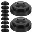 thumbnail image 1 of Flagpole Base Flagpole Hardware for 10Pcs Black Mini Flag Desk Holder, 1 of 4