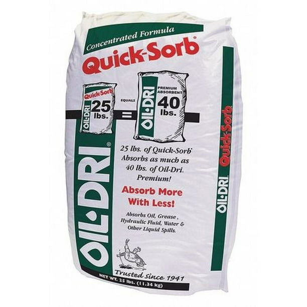 OILDRI I05025G70 Maintenance Absorbent,25 lb.,Bag