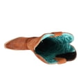 thumbnail image 4 of Corral Boots Womens Suede Embroidered Tall Snip Toe Cowboy  Tall Boots, 4 of 5