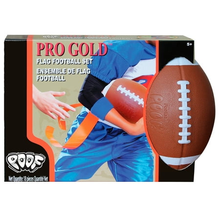 POOF Pro Gold Flag Football Set