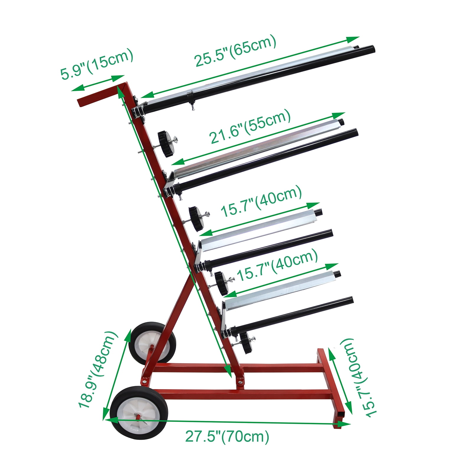 Moving Masking Paper Distributor Frame 4-Layer Film Support Cutting Frame