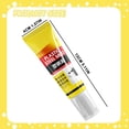 thumbnail image 3 of Waterproof Sealant Caulk 120ml Plastic Steel Mud White Caulking Paste Quick Drying Shrink Crack Proof Silicone Alternative for Kitchen Bathroom Window Tile Repair, 1-Pack, 3 of 9