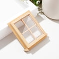 thumbnail image 2 of 2 Pcs Miniature Window Frame Models Tiny Furniture Window Ornaments Toys for Doll House, 2 of 8