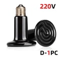 thumbnail image 1 of 110/220V Ceramic Mini Heat Emitter Light Bulb Far Infrared Heating Lamp Pet Reptile Poultry Tool 25W 50W 75W 100W 150W 200W150W He Qiyong unisex, 1 of 2