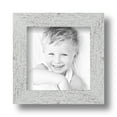 thumbnail image 2 of ArtToFrames 5x5 Inch Distressed White Picture Frame, This White Wood Poster Frame is Great for Your Art or Photos, Comes with Regular Glass (4484), 2 of 8