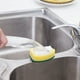 thumbnail image 5 of Fiudx Cepillo para Platos Resistente, Cepillo de Esponja Recargable, Utensilios de Cocina Fáciles de Limpiar, Dispensador de Líquido Duradero, Uso Multiusos, Limpiador de Ollas y Sartenes, Juego de 2, 5 of 5