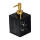 thumbnail image 5 of Botella dispensadora de loción, resistente, para baño, con bomba de jabón 400ml Negro, 5 of 9
