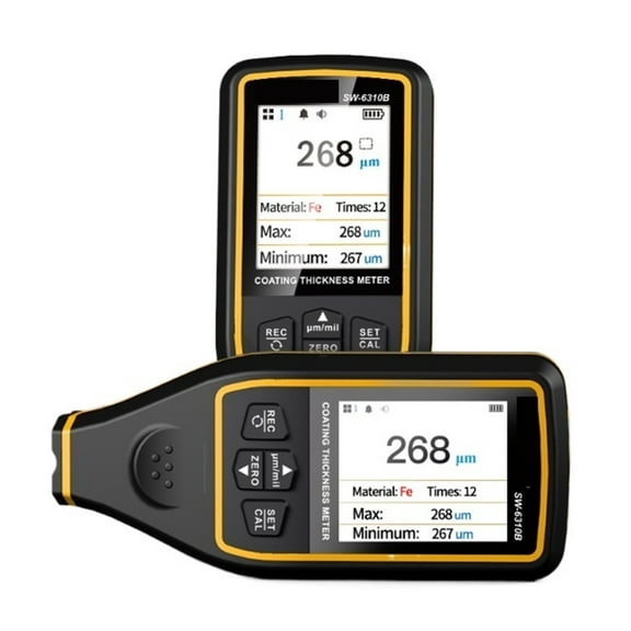 Coating Thickness Gauge For Cars SW-6310A 0.1um/0-1700 FE/NFE Paint Film Thickness Tester Coating Micro Meter Paint Tools ,Easy to Use