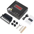 thumbnail image 3 of Tire Pressure Monitoring System Pressure Monitor with LCD Screen/4 Sensors/Multiple Alarm Modes IPX7 Waterproof Real-Time Tire Pressure Sensor for RV Trailer, 3 of 11