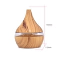 thumbnail image 4 of Vikakiooze Aroma Essential Oil Diffuser Led Aroma Aromatherapy Humidifier, Cool Mist Humidifier for Bedroom Quiet With Ambient Light (Yellow), 4 of 6