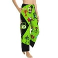 thumbnail image 2 of Ben 10 Women's Pajama Pants Ultra Soft Comfy Sleep Lounge Pants Cartoon Print Lightweight Casual Bottoms Loungewear, 2 of 8