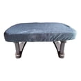 thumbnail image 4 of kurtrusly Solid Wood Stool Versatile Bench Nonslip Easy Solution For Living Room Seating Rectangle Footstool Footrest Ottoman Coffee 41x30x18cm, 4 of 5