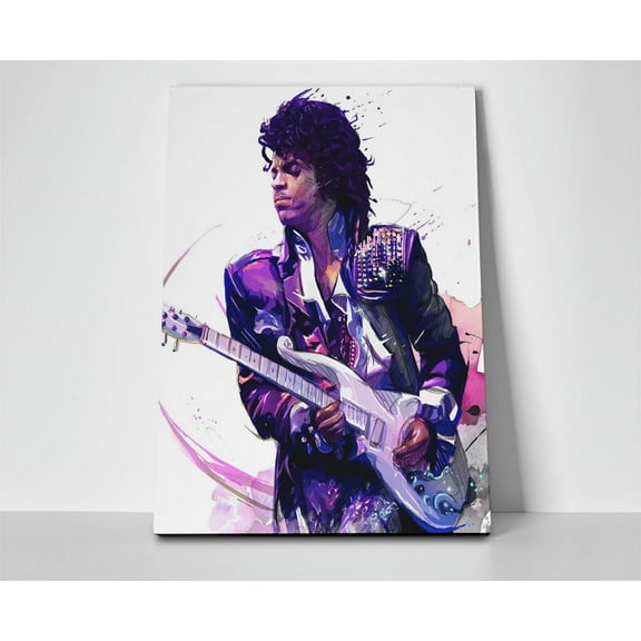 Prince Guitar Poster or Wrapped Canvas