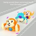 thumbnail image 5 of Tumble Monkey Puzzle Sound And Light Electric Tipping Monkey Boy Girl Baby Crawling Somersault Little Monkey Toy, 5 of 7