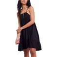 thumbnail image 1 of Vestido recto Calico Trapeze Free People para mujer negro pequeño, 1 of 1