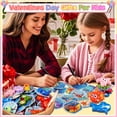 thumbnail image 4 of Regalos de San Valentín para niños Kiss Monkey con animales marinos Pop Fidget Toys, 32 unidades, 4 of 6