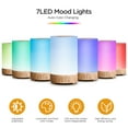 thumbnail image 2 of Noahstrong Essential Oil Diffuser, 150ml 7 Colors Oil Diffuser with Night Light Timer Waterless Auto-off Portable Cool Mist Air Humidifier for Bedroom Home, 2 of 8