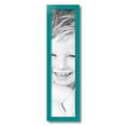thumbnail image 2 of ArtToFrames 6x25" Aqua Picture Frame, Green Wood Poster Frame, with Regular Acrylic and 2 (FBPL-4428), 2 of 8