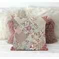 thumbnail image 3 of Amrita Sen Blown And Closed Pillow With Red White Finish CAPL344FSDS-BL-20x20, 3 of 7