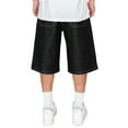 thumbnail image 3 of Victorious Men's Essential Baggy Fit Denim Shorts DS2098 RAWBLACK Size 32, 3 of 5