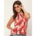 thumbnail image 2 of Moomaya Sleeveless Halter Neck Printed Loose Fit Top - Women's Summer Top, 2 of 9