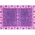 thumbnail image 1 of Ahgly Company Indoor Rectangle Oriental Purple Traditional Area Rugs, 3' x 5', 1 of 4
