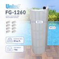 thumbnail image 2 of Unicel FG-1260 60 Sq Ft Vertical DE Grid Swimming Pool Filter (8 Pack), 2 of 9