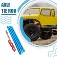 thumbnail image 4 of VONKY Steering Link Rod Set For ECX 1/12 Rc RGT136100 Premium Aluminium Alloy sky blue 1Set, 4 of 6