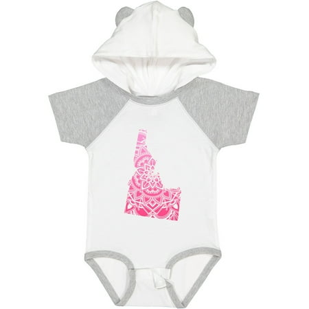 

Inktastic Idaho Silhouette Mandala Gift Baby Boy or Baby Girl Bodysuit