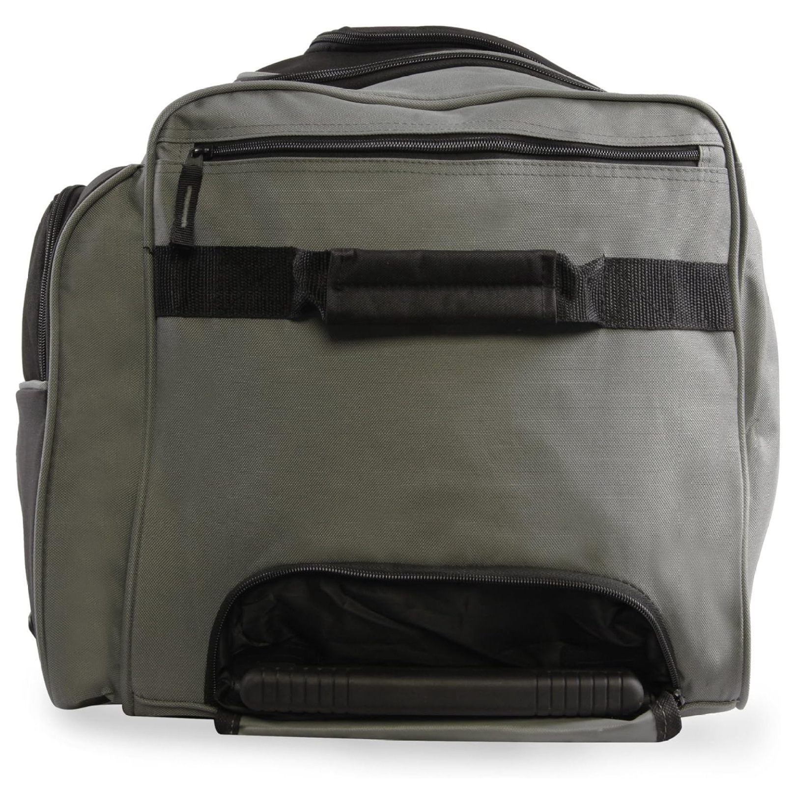 Signature 30" Large Rolling Duffel Bag, Black, One Size