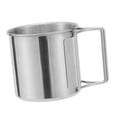 thumbnail image 4 of Taza de Camping, taza de agua, utensilios de cocina, tetera, taza térmica de acero inoxidable para beber, taza de café para viajes al aire libre con 220ml, 4 of 8