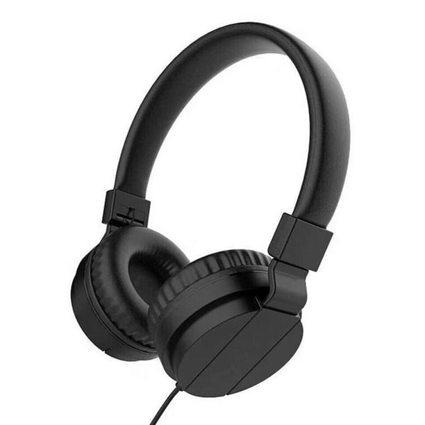 Auriculares con cable Home Hotel Net Bar Over Ear Auriculares Estéreo Sonido ajustable Auriculares para juegos, Negro Eigraketly EL000323-03