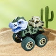 thumbnail image 4 of Oioii Toddler Dinosaur Truck Toy, Baby Pull Back Toy Car 1 2 3 Year Old Boy, Construction Vehicles, Friction Powered, Push Go Dino Car, Cool Birthday Gift for 12 18 24 Month Kid Girl, 4 of 6